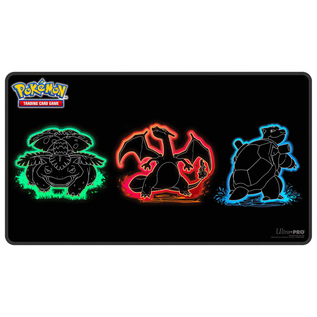 Ultra Pro Playmat: Foil Pokemon - Neon Kanto