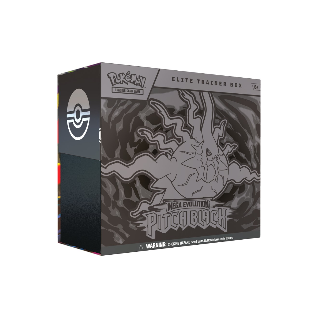 Pokemon Mega Evolutions: Pitch Black Elite Trainer Box – AO Games