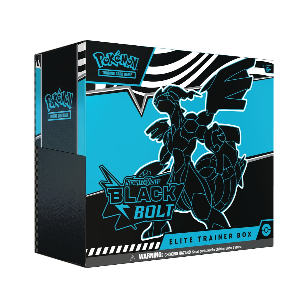 Pokemon Scarlet & Violet: Black Bolt Elite Trainer Box