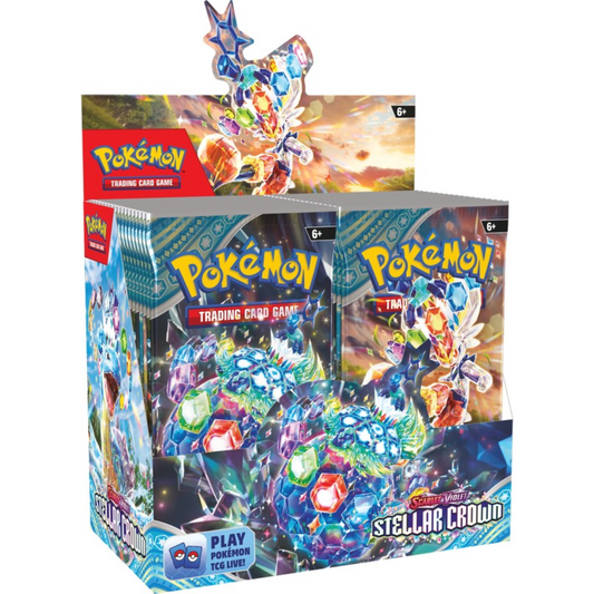 Pokemon Scarlet & Violet: Stellar Crown Booster Box