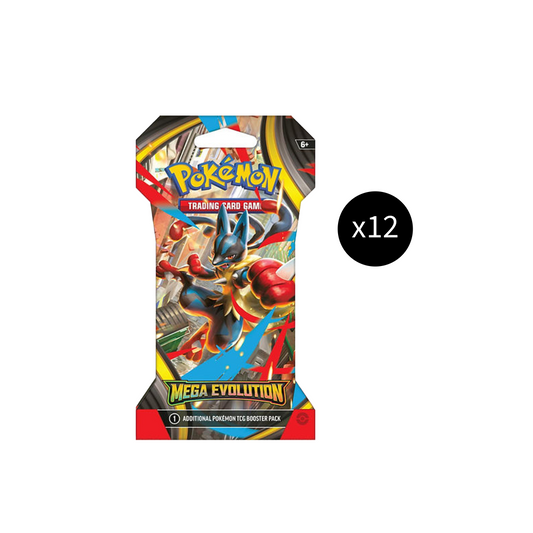 Pokemon: Mega Evolution Sleeved Booster Pack [Set of 12]