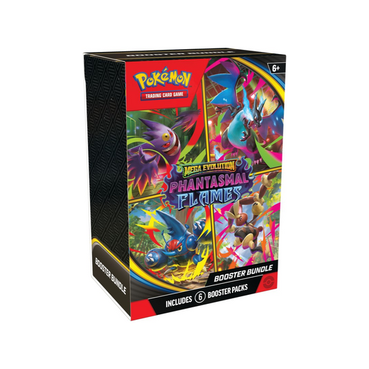 Pokemon Mega Evolutions: Phantasmal Flames Booster Bundle