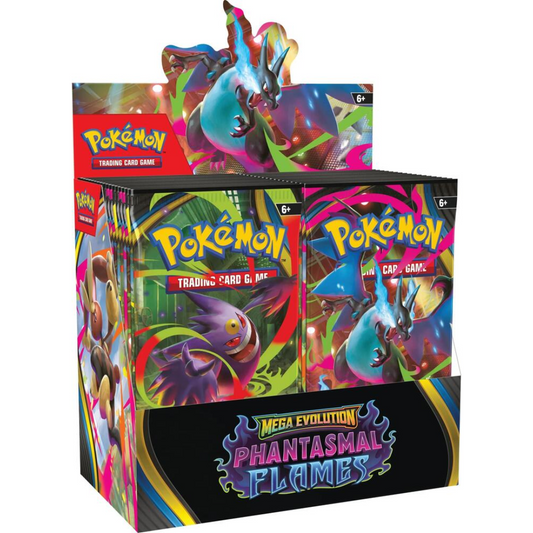 Pokemon Mega Evolutions: Phantasmal Flames Booster Box