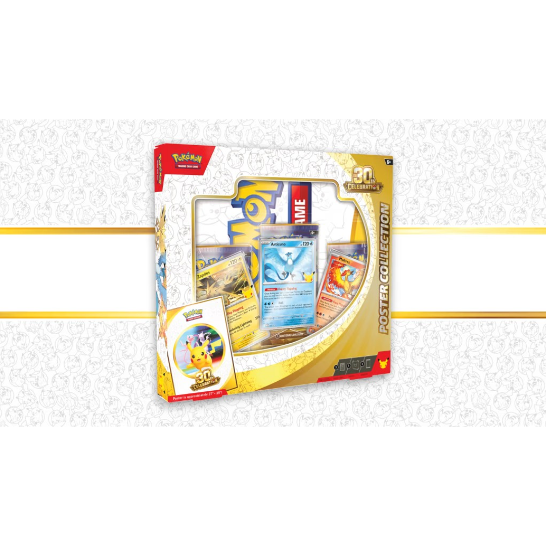 Pokemon 30th Celebration: Poster Collection