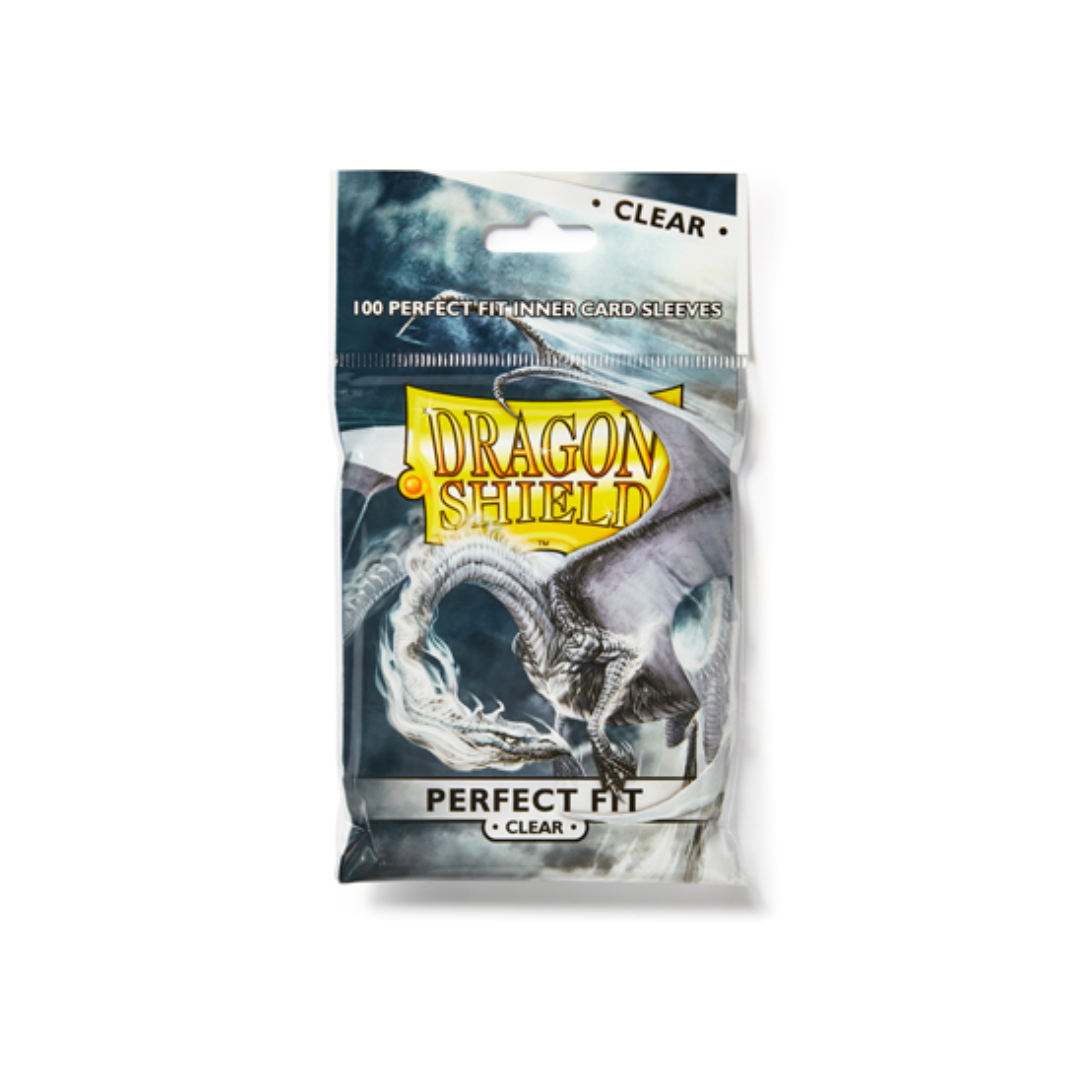 Dragon Shield Sleeves: Perfect Fit Standard - Clear 100CT