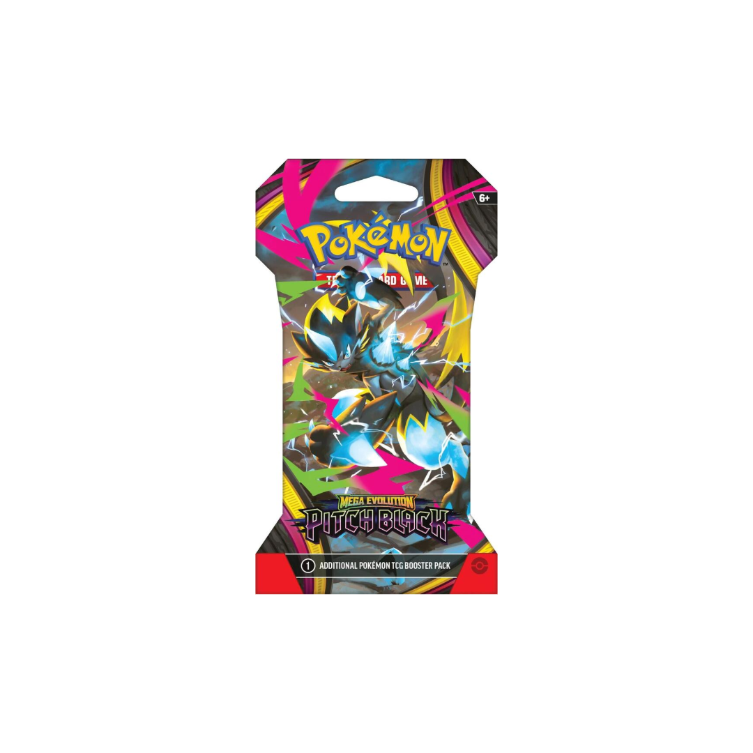 Pokemon Mega Evolutions: Pitch Black Sleeved Booster