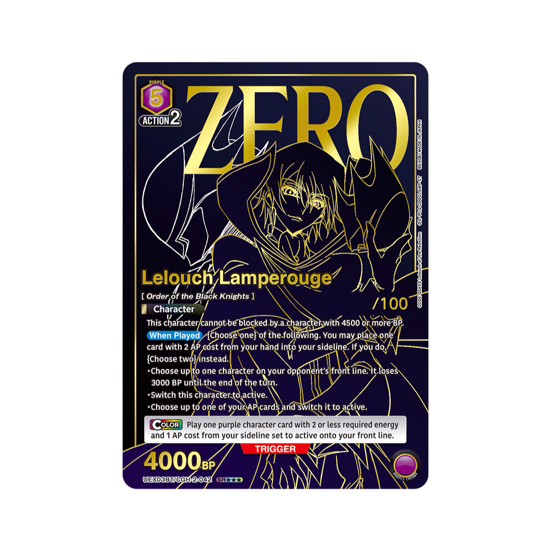 code geass booster box Card Games - Union Arena - Many of the gorgeous high Code Geass Vol.2 Booster Box
