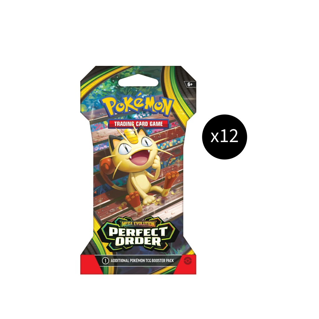 Pokemon Mega Evolutions: Perfect Order Sleeved Booster [Set of 12]