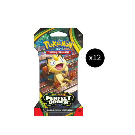 Pokemon Mega Evolutions: Perfect Order Sleeved Booster [Set of 12]