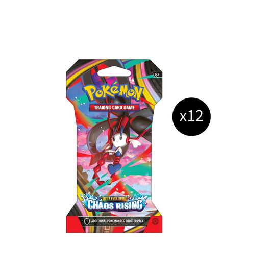Pokemon Mega Evolutions: Chaos Rising Sleeved Booster [Set of 12]