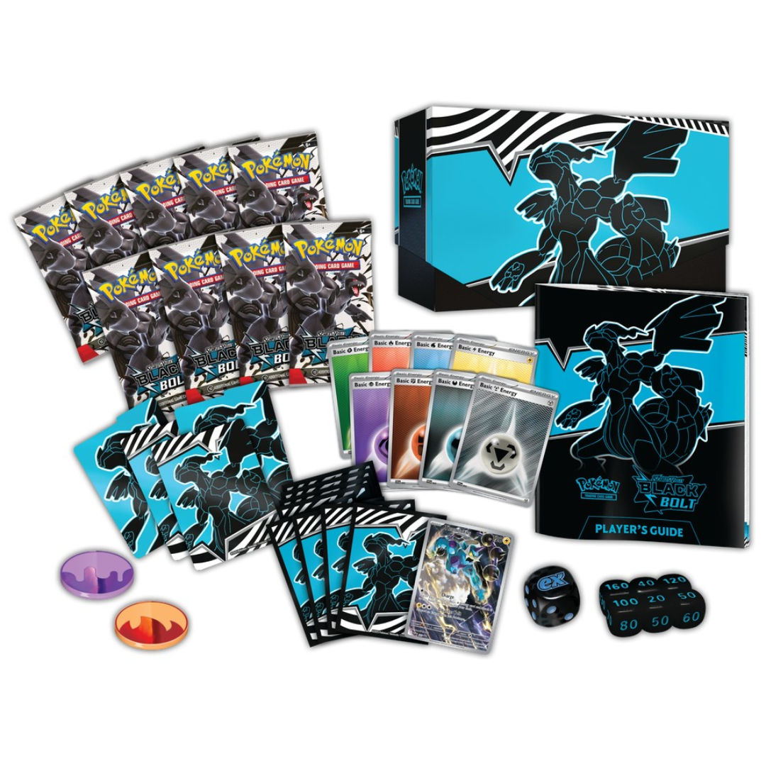 Pokemon Scarlet & Violet: Black Bolt Elite Trainer Box
