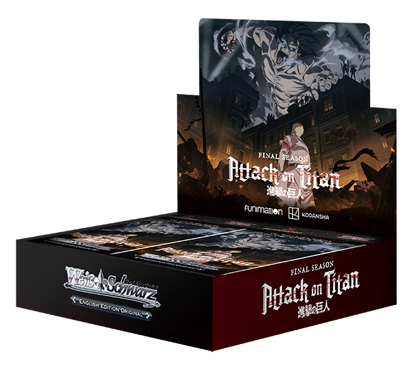 Attack On Titan: Final Season English Booster Playset [4 x C-RR]