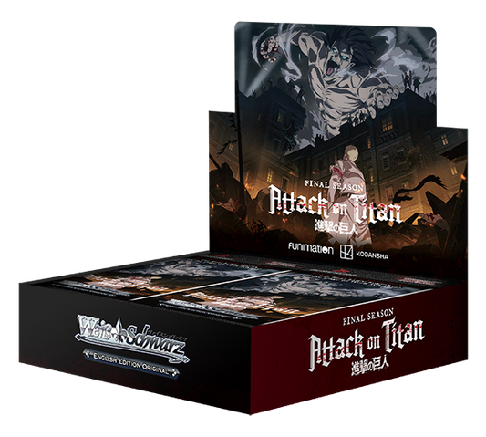 Attack On Titan: Final Season English Booster Playset [4 x C-RR]